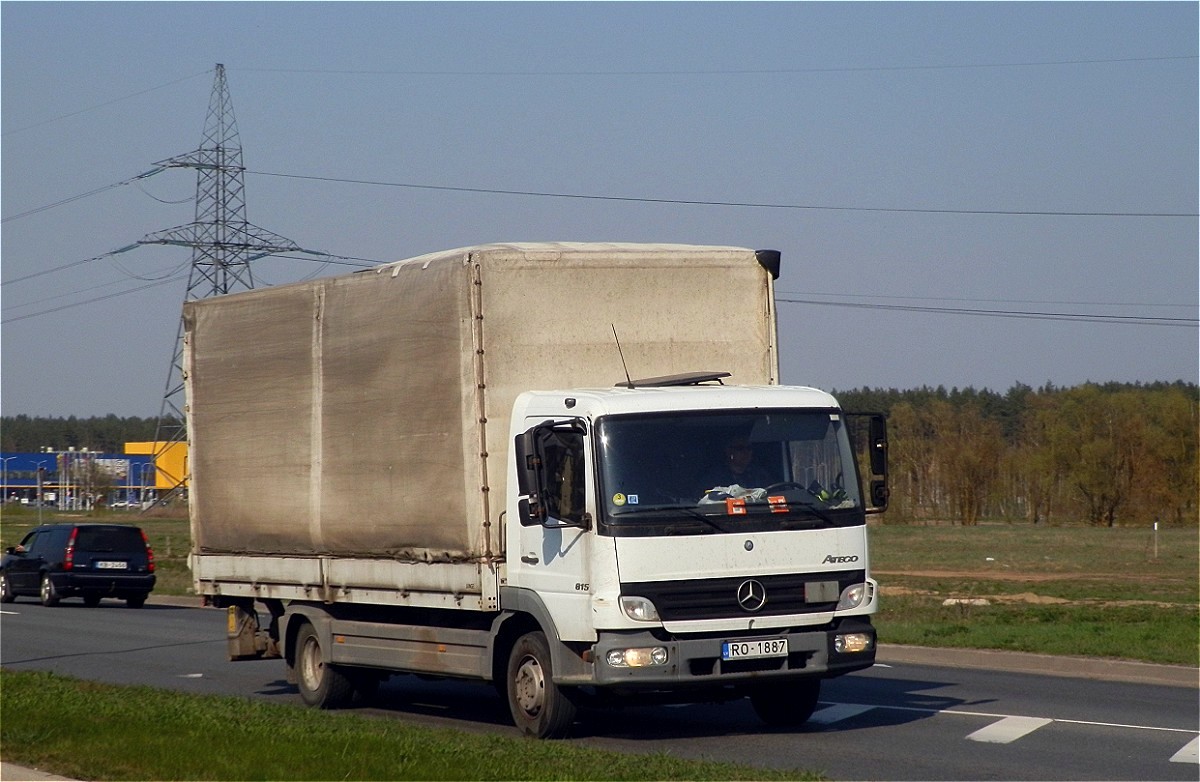 Латвия, № RO-1887 — Mercedes-Benz Atego 815