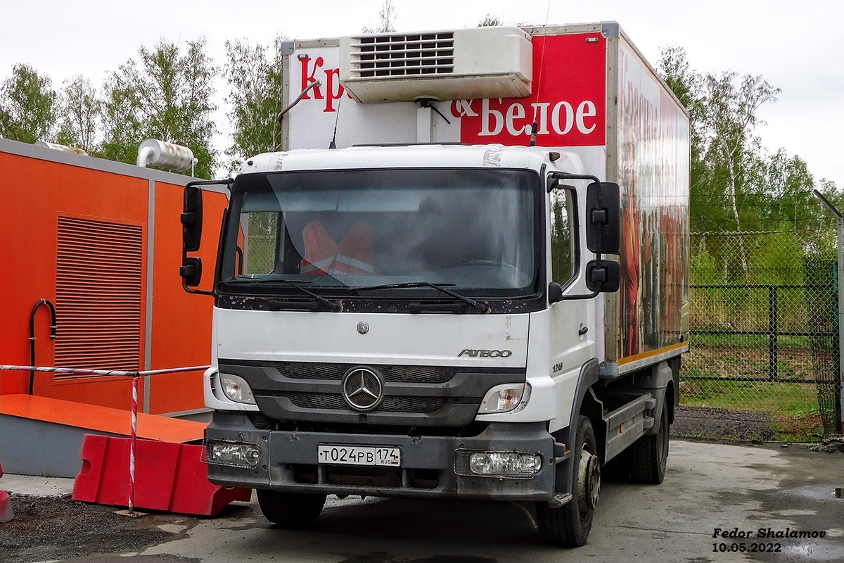 Челябинская область, № Т 024 РВ 174 — Mercedes-Benz Atego 1218