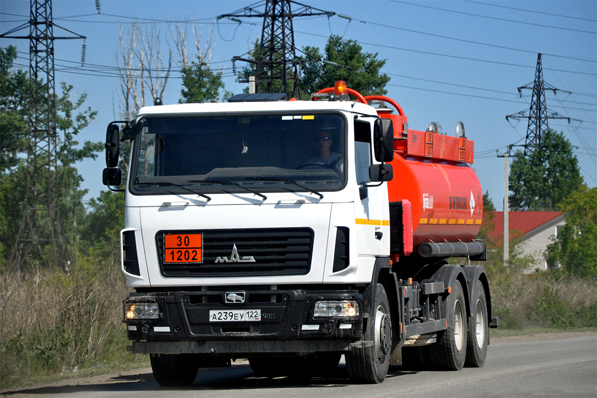 Алтайский край, № А 239 ЕУ 122 — МАЗ-6312C3