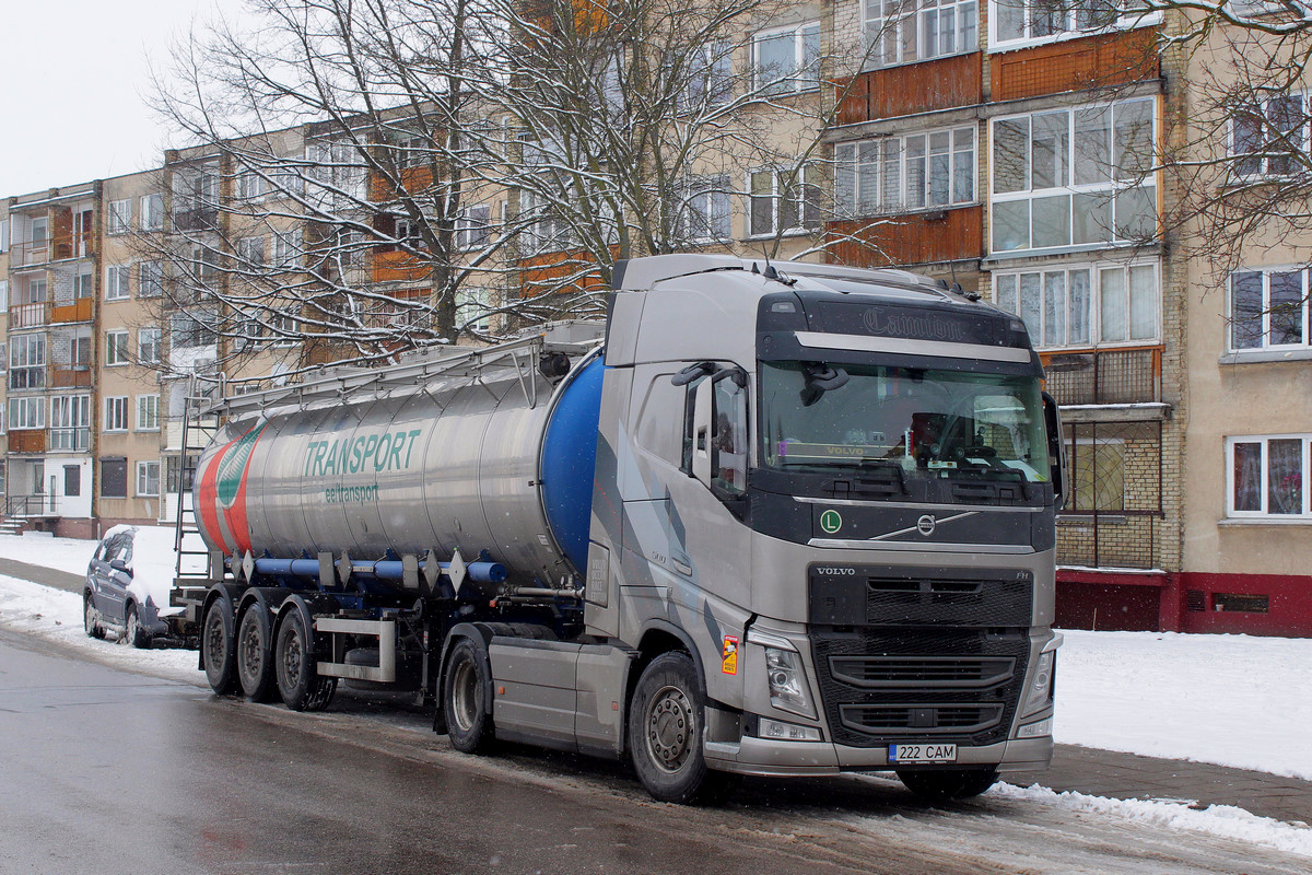 Эстония, № 222 CAM — Volvo ('2012) FH.500; Volvo ('2012) FH "Volvo Ocean Race" (Литва)