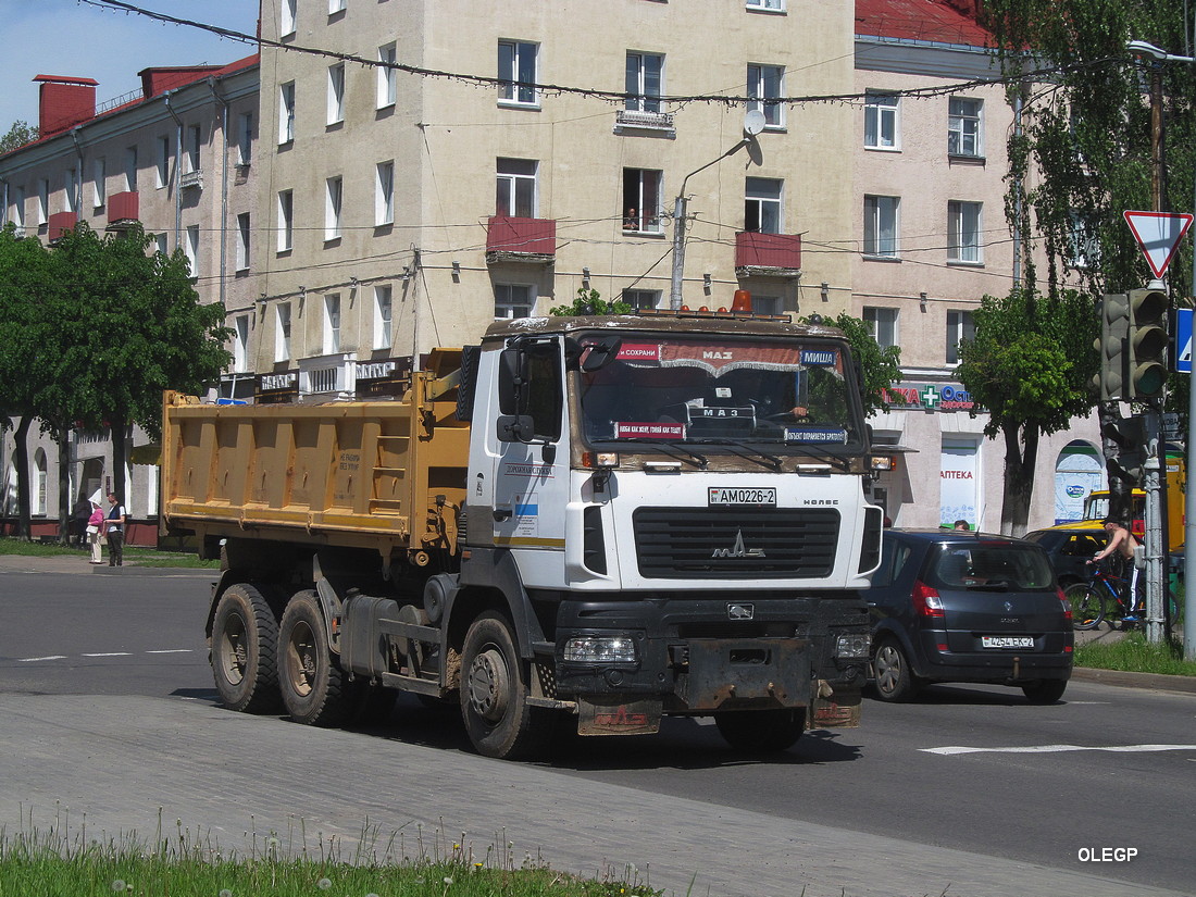 Витебская область, № АМ 0226-2 — МАЗ-6501 (общая модель)