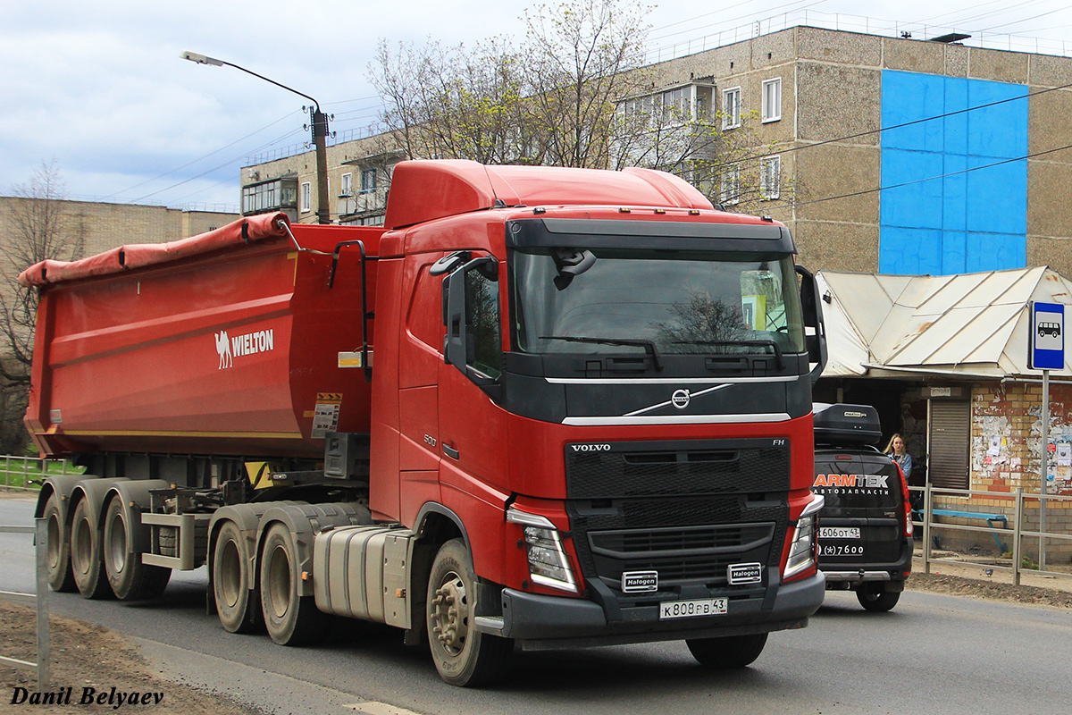 Кировская область, № К 808 РВ 43 — Volvo ('2012) FH.500