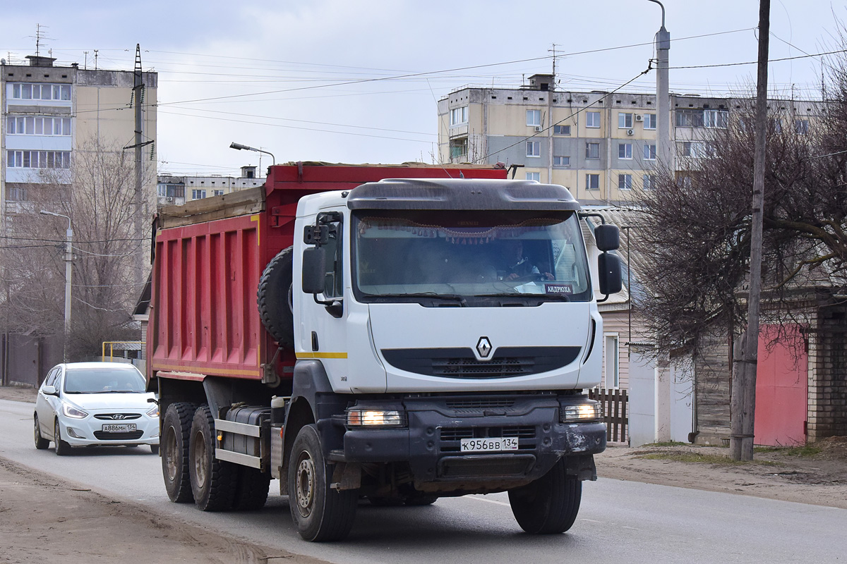 Волгоградская область, № К 956 ВВ 134 — Renault Kerax [X9P]