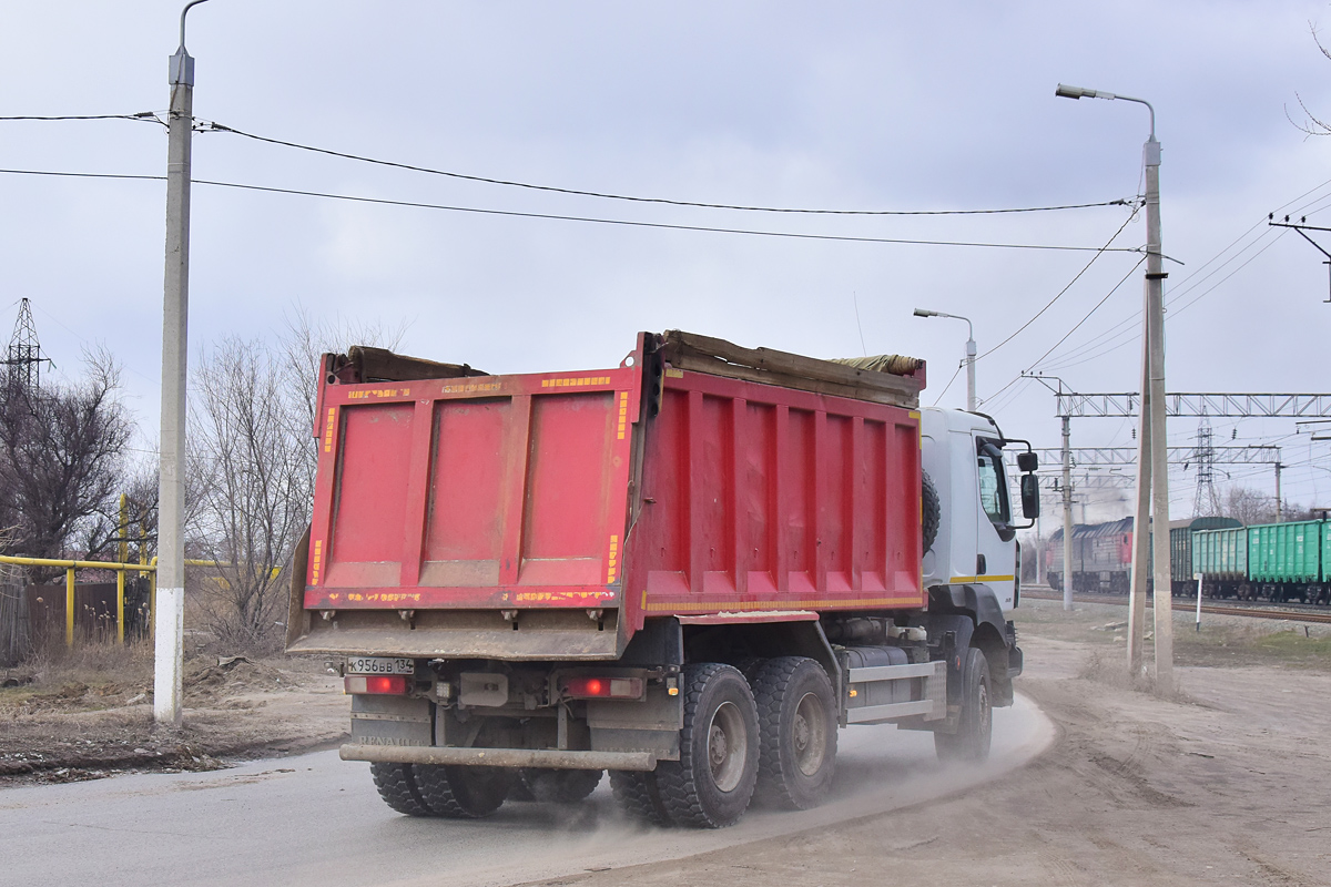 Волгоградская область, № К 956 ВВ 134 — Renault Kerax [X9P]