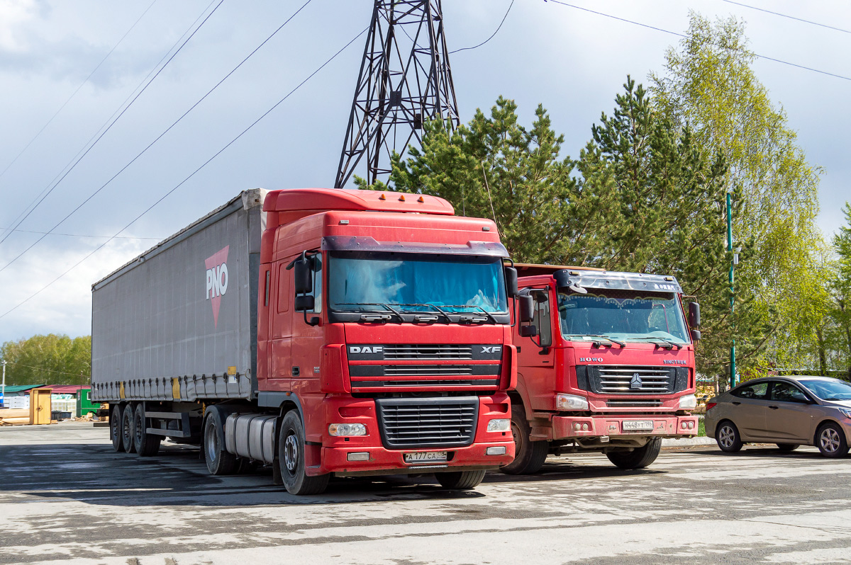 Калмыкия, № А 177 СА 08 — DAF XF95 FT