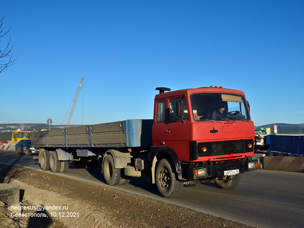 Севастополь, № А 817 КС 92 — МАЗ-54329