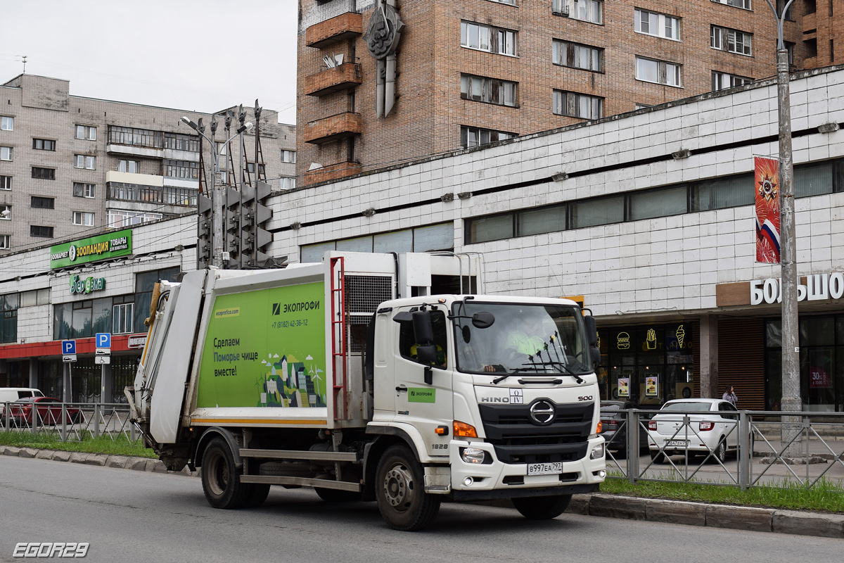 Архангельская область, № В 997 ЕА 797 — Hino 500