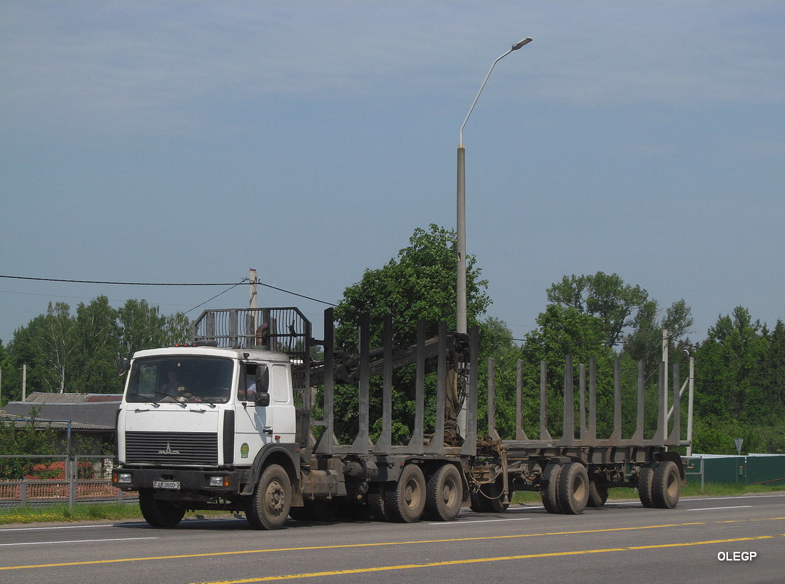 Витебская область, № АК 0600-2 — МАЗ-6303 (общая модель)