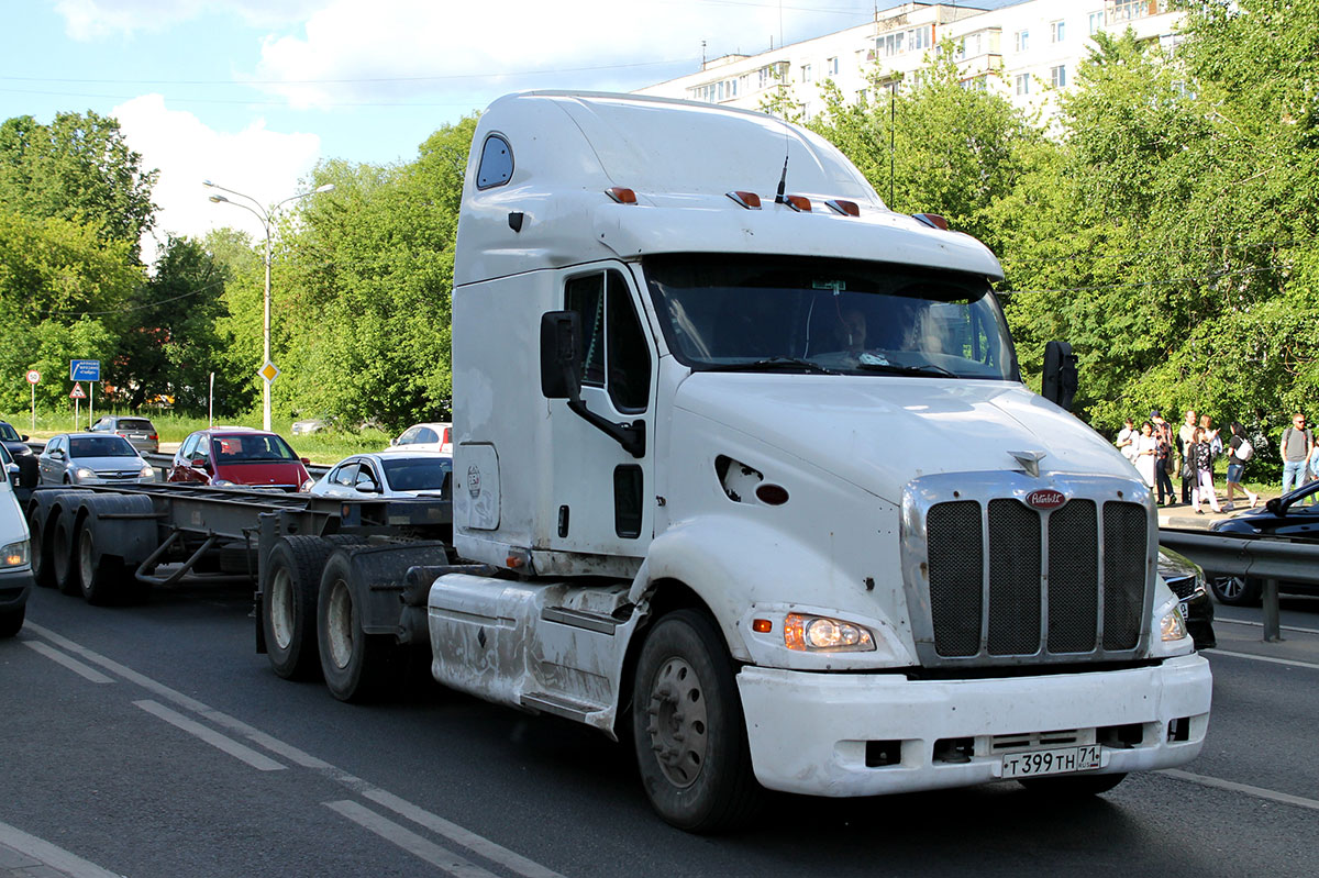 Тульская область, № Т 399 ТН 71 — Peterbilt 387