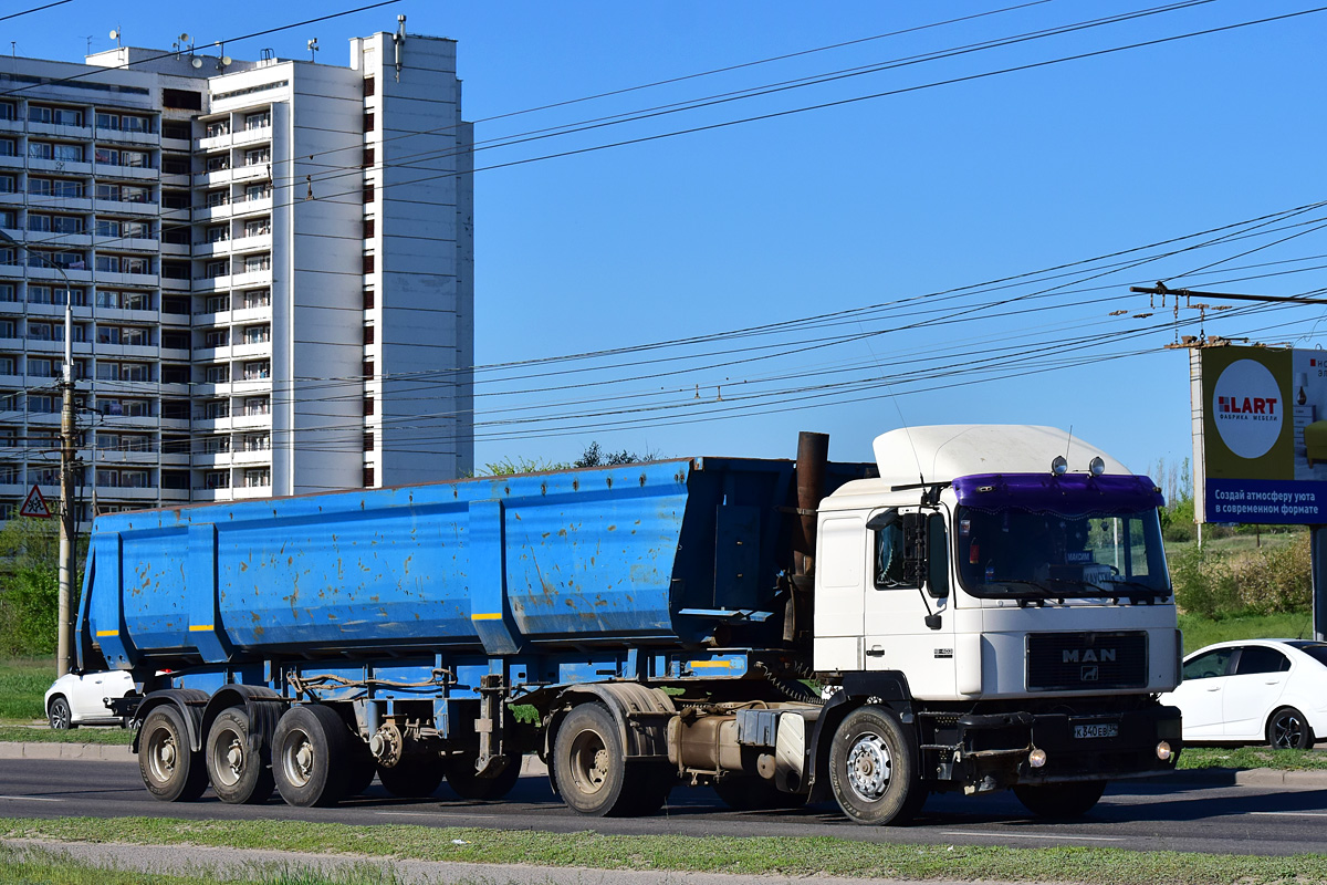 Волгоградская область, № К 340 ЕВ 34 — MAN F2000 19.xxx (общая)