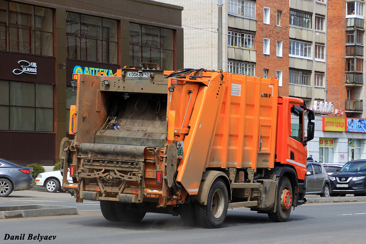 Кировская область, № Х 006 ОХ 43 — Scania ('2016) P280