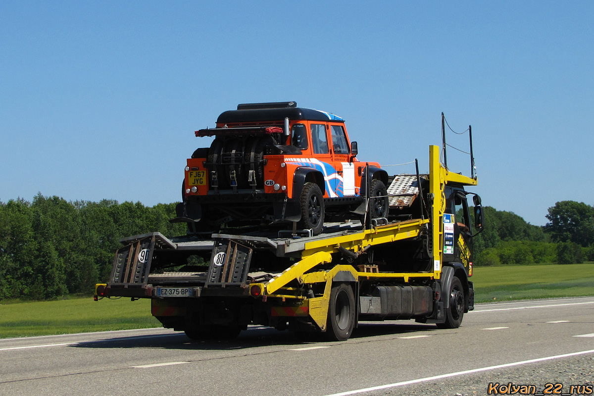 Франция, № EZ-375-BP — Renault Premium ('2006); Ралли Шёлковый Путь (Алтайский край)