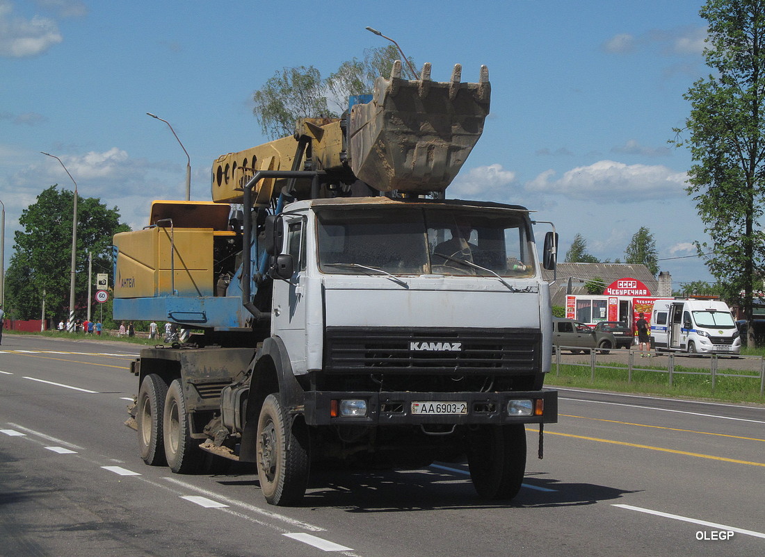 Витебская область, № АА 6903-2 — КамАЗ-53228 (общая модель)