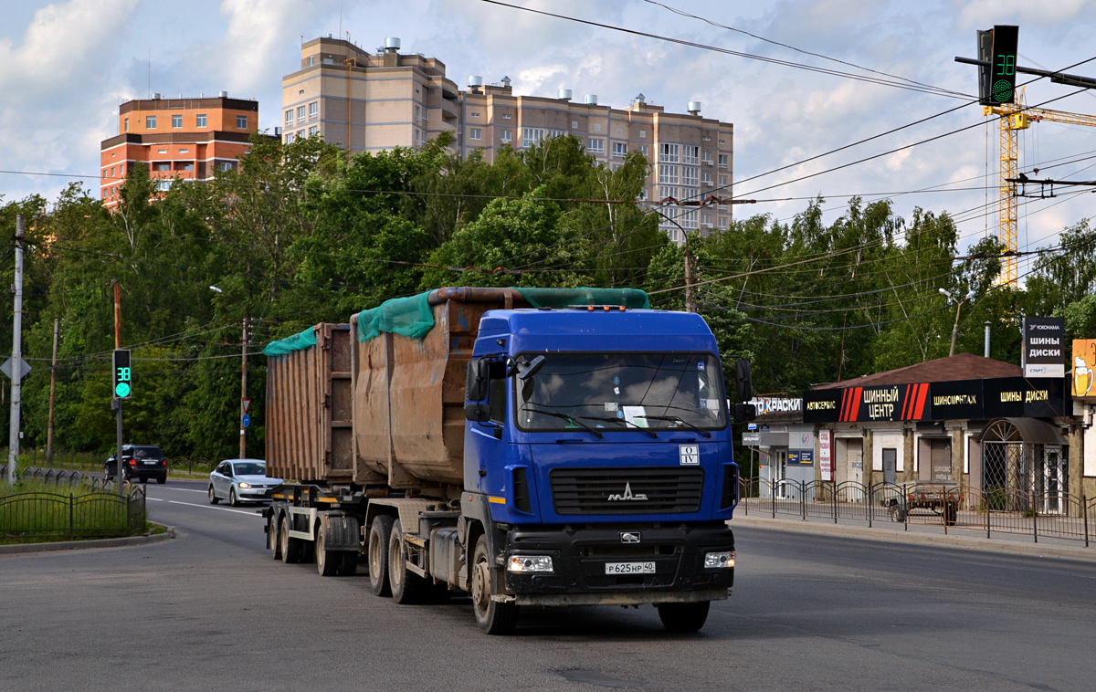 Калужская область, № Р 625 НР 40 — МАЗ-6312C9