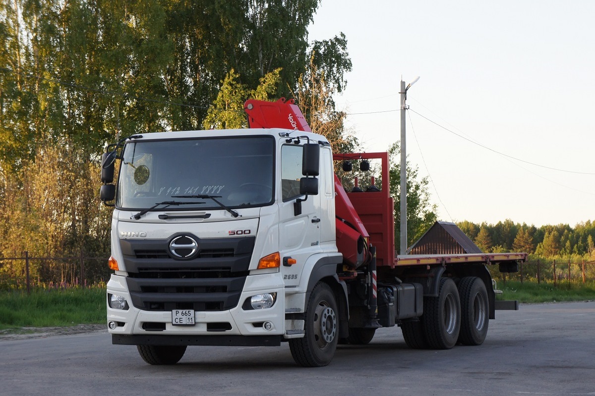 Коми, № Р 665 СЕ 11 — Hino 500