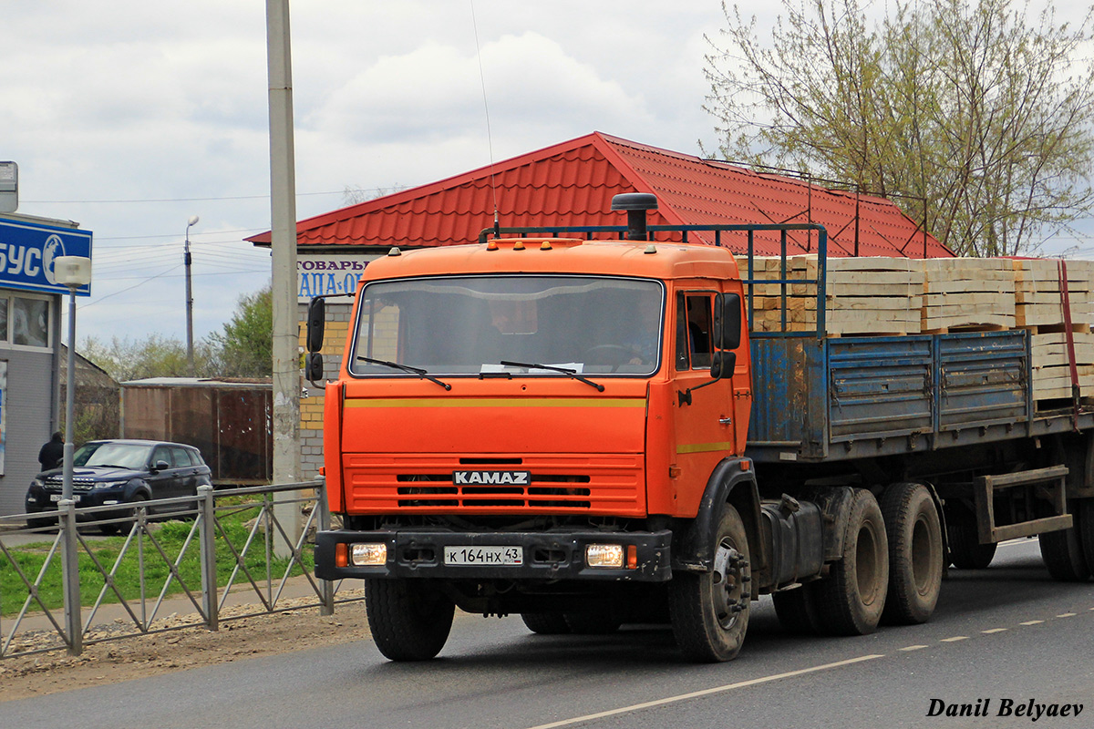 Кировская область, № К 164 НХ 43 — КамАЗ-54115 [541150]