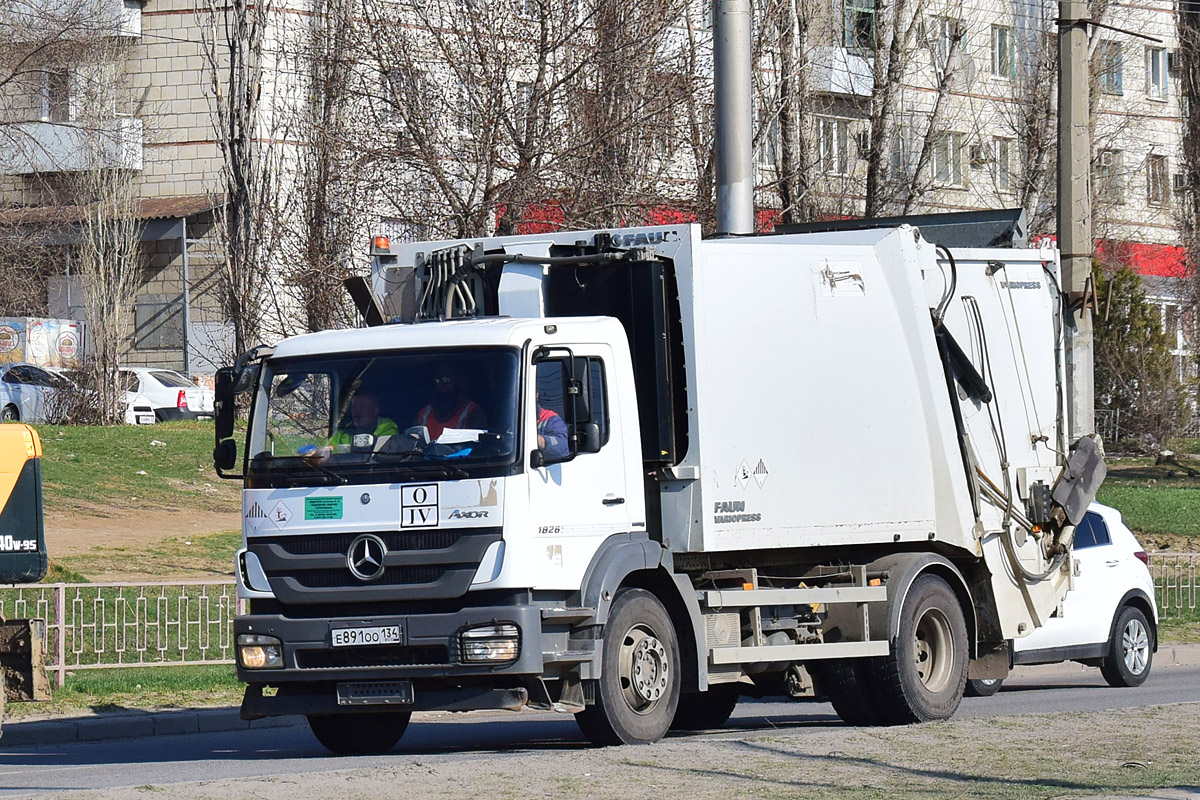 Волгоградская область, № Е 891 ОО 134 — Mercedes-Benz Axor 1826 [Z9M]