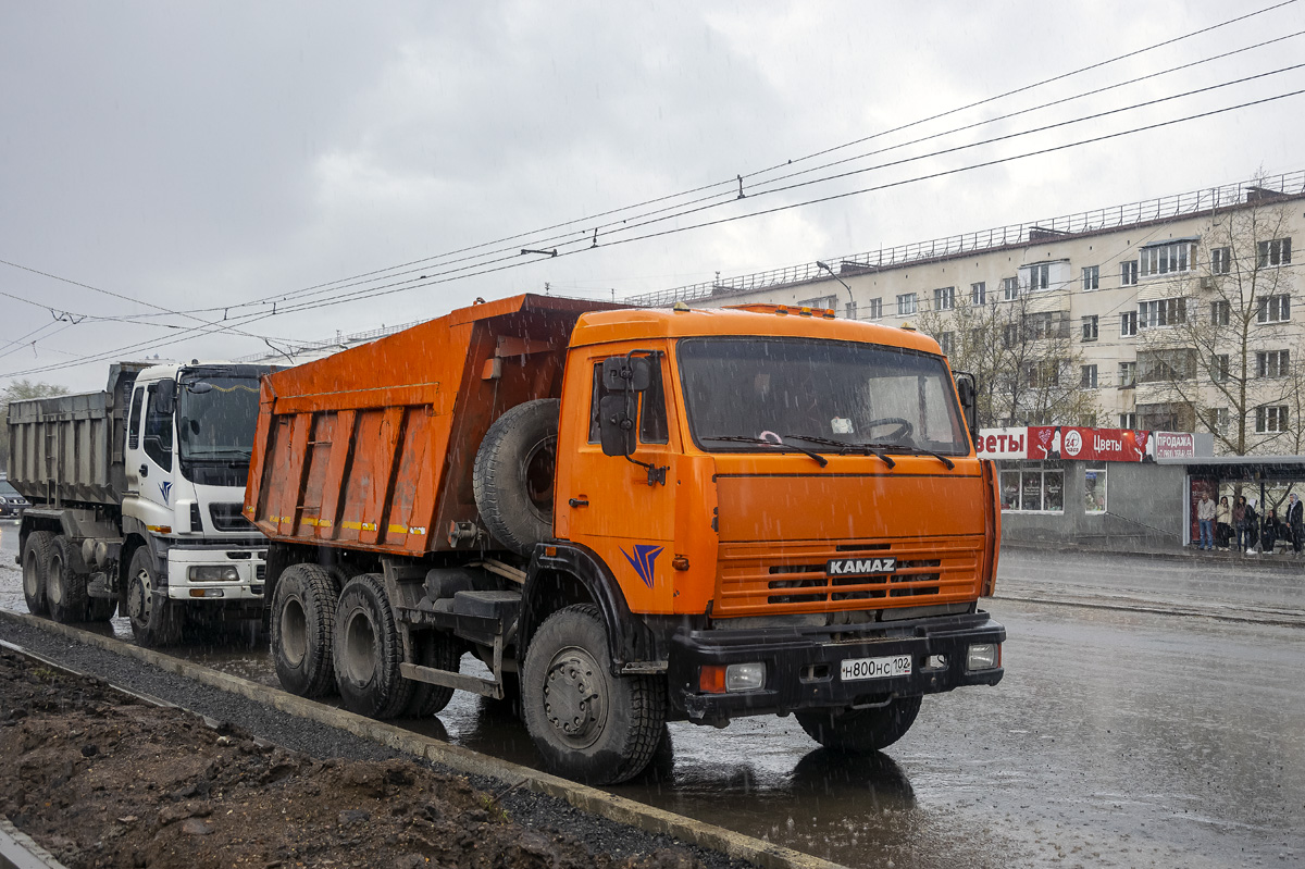 Башкортостан, № Н 800 НС 102 — КамАЗ-65115 [651150]