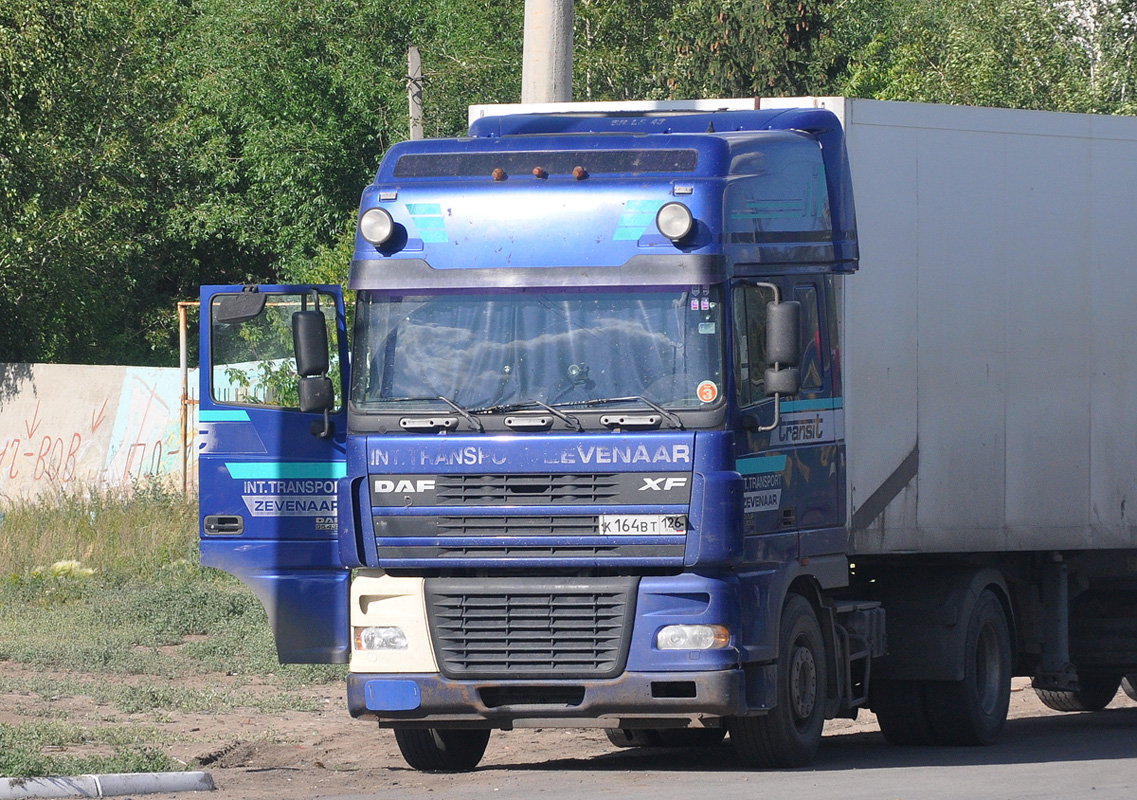 Ставропольский край, № К 164 ВТ 126 — DAF XF95 FT