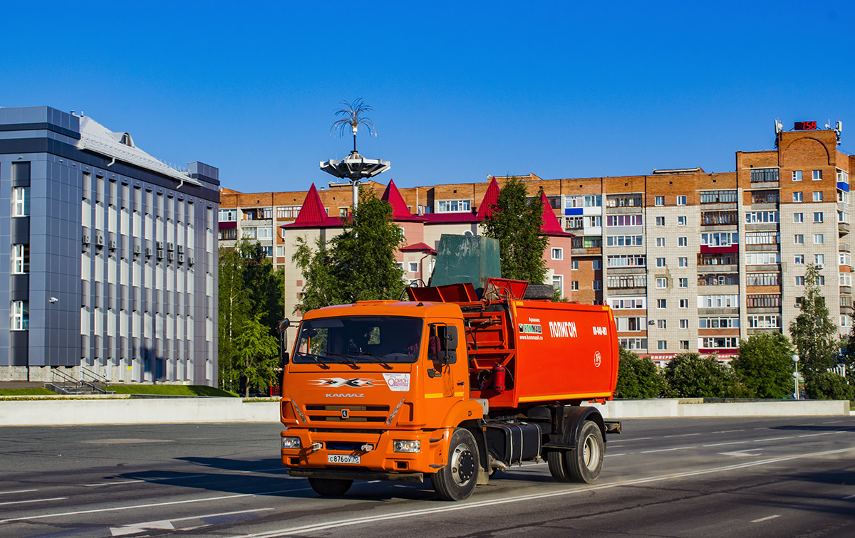 Томская область, № С 876 ОУ 70 — КамАЗ-43253-R4