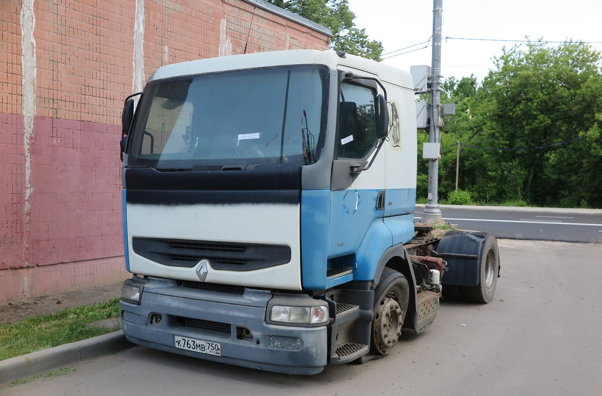 Москва, № К 763 МВ 750 — Renault Premium ('1996)