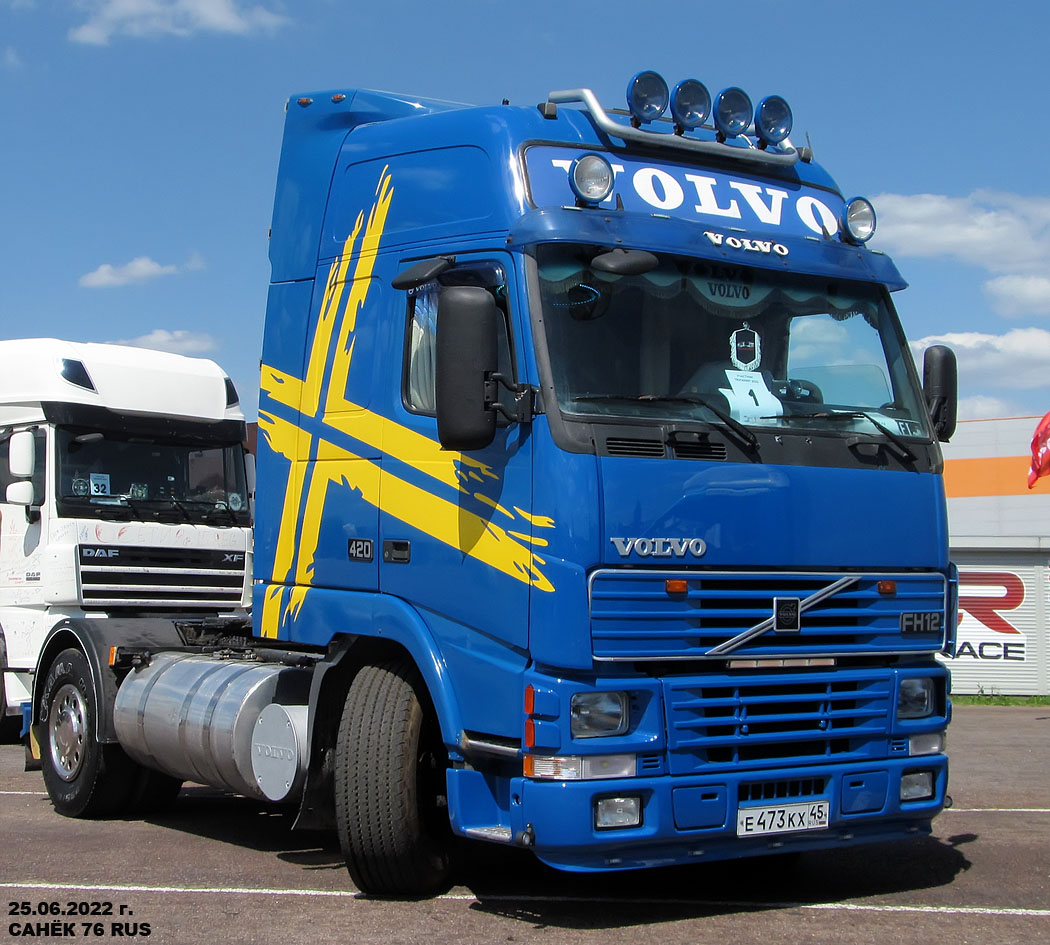 Курганская область, № Е 473 КХ 45 — Volvo ('1993) FH12.420; Московская область — Фестиваль Truckfest 2022 — июнь