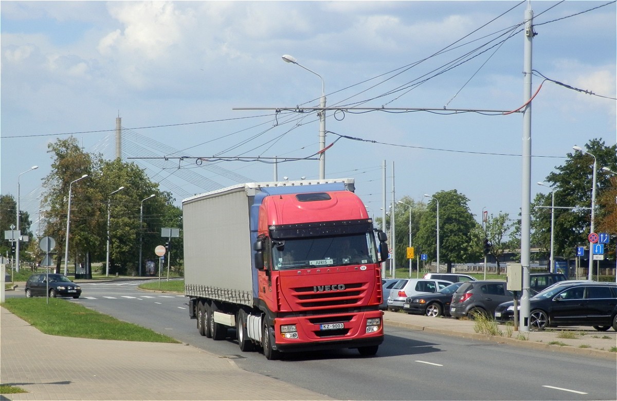 Латвия, № KZ-9003 — IVECO Stralis ('2002) 430