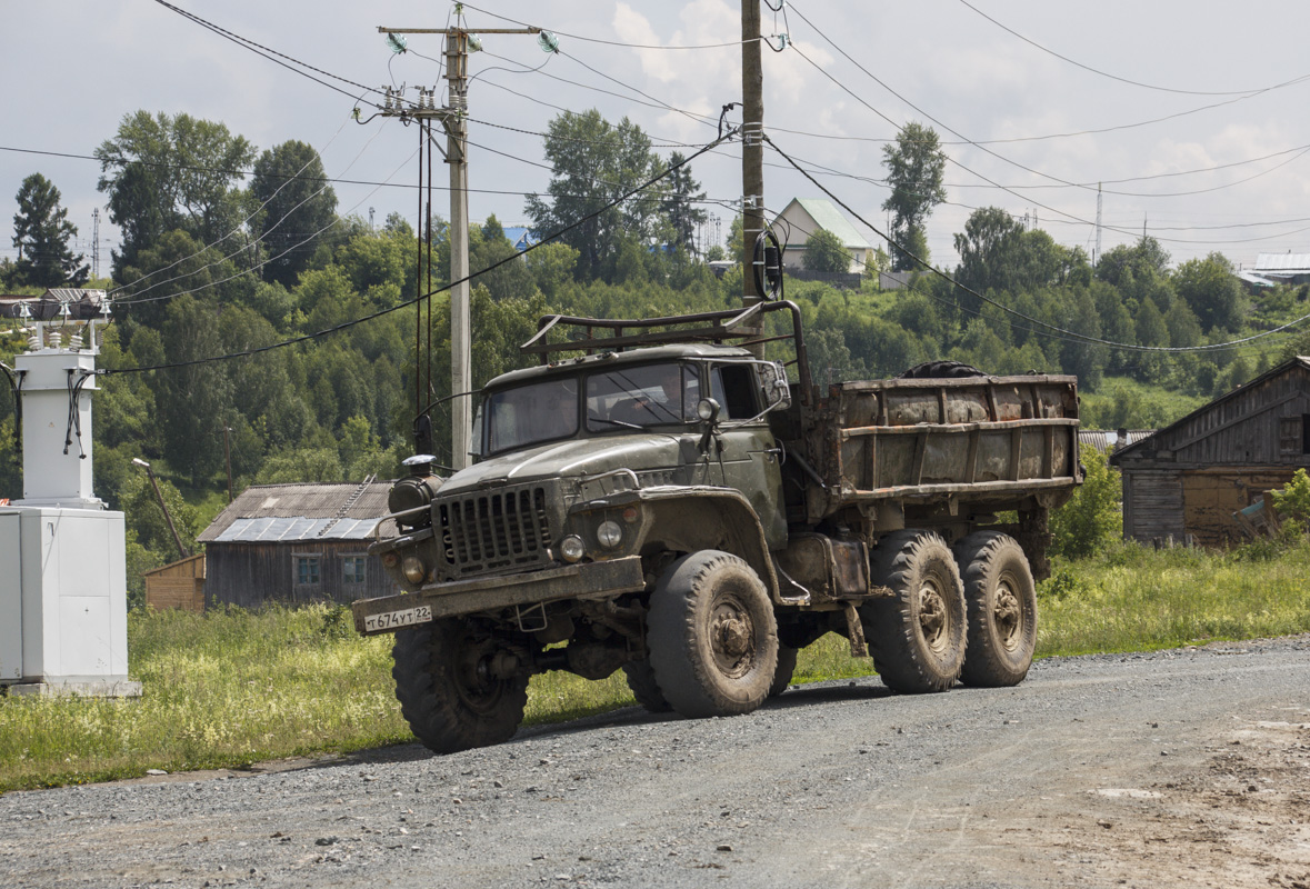 Алтайский край, № Т 674 УТ 22 — Урал (общая модель)