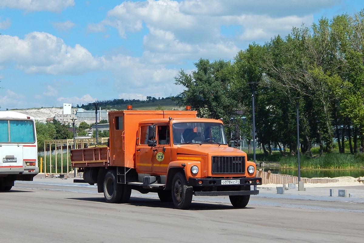 Белгородская область, № О 078 КС 31 — ГАЗ-3309