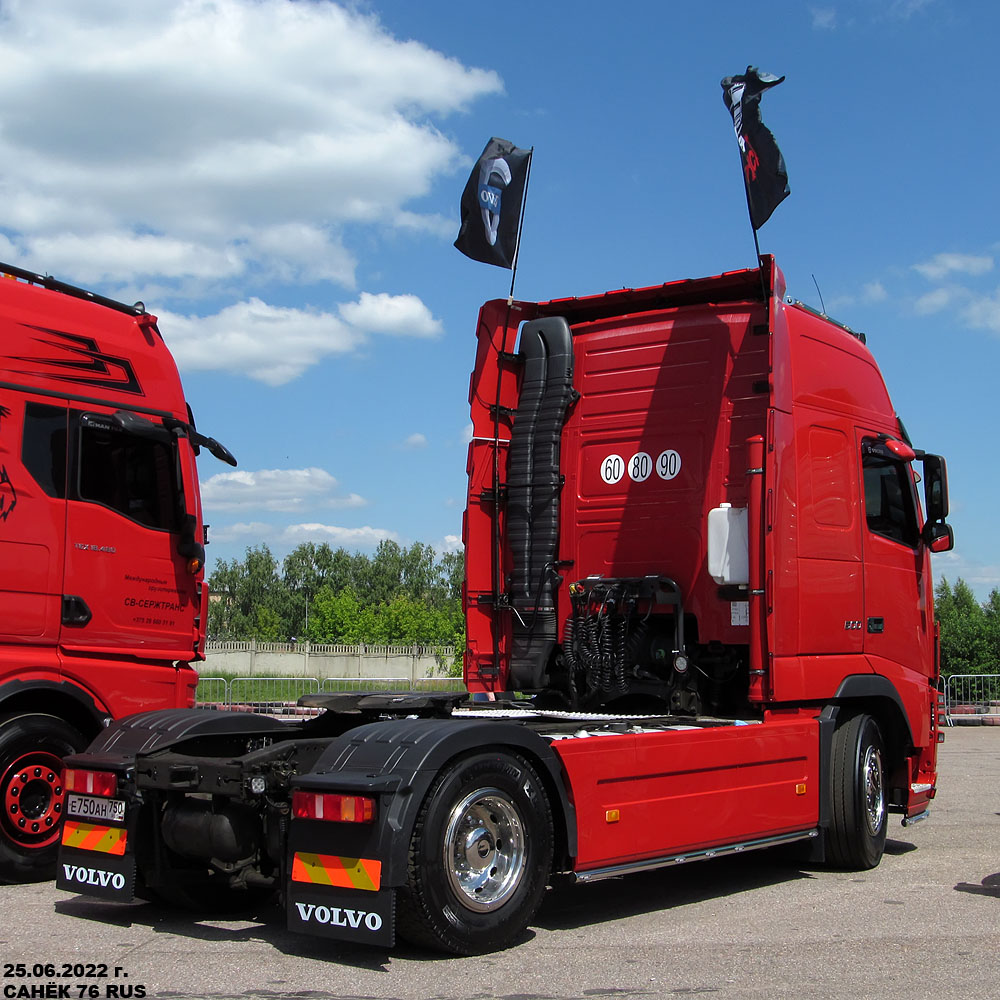 Московская область, № Е 750 АН 750 — Volvo ('2008) FH.500; Московская область — Фестиваль Truckfest 2022 — июнь