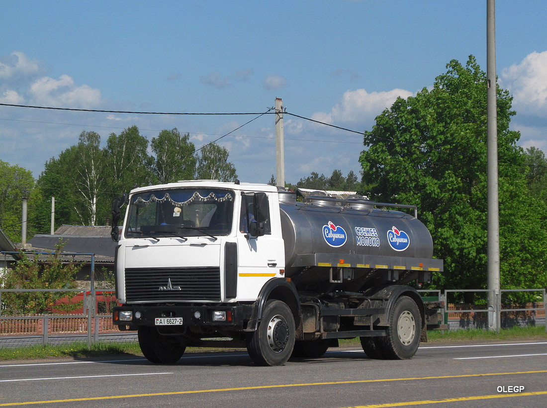 Витебская область, № АІ 6627-2 — МАЗ-5337 (общая модель)