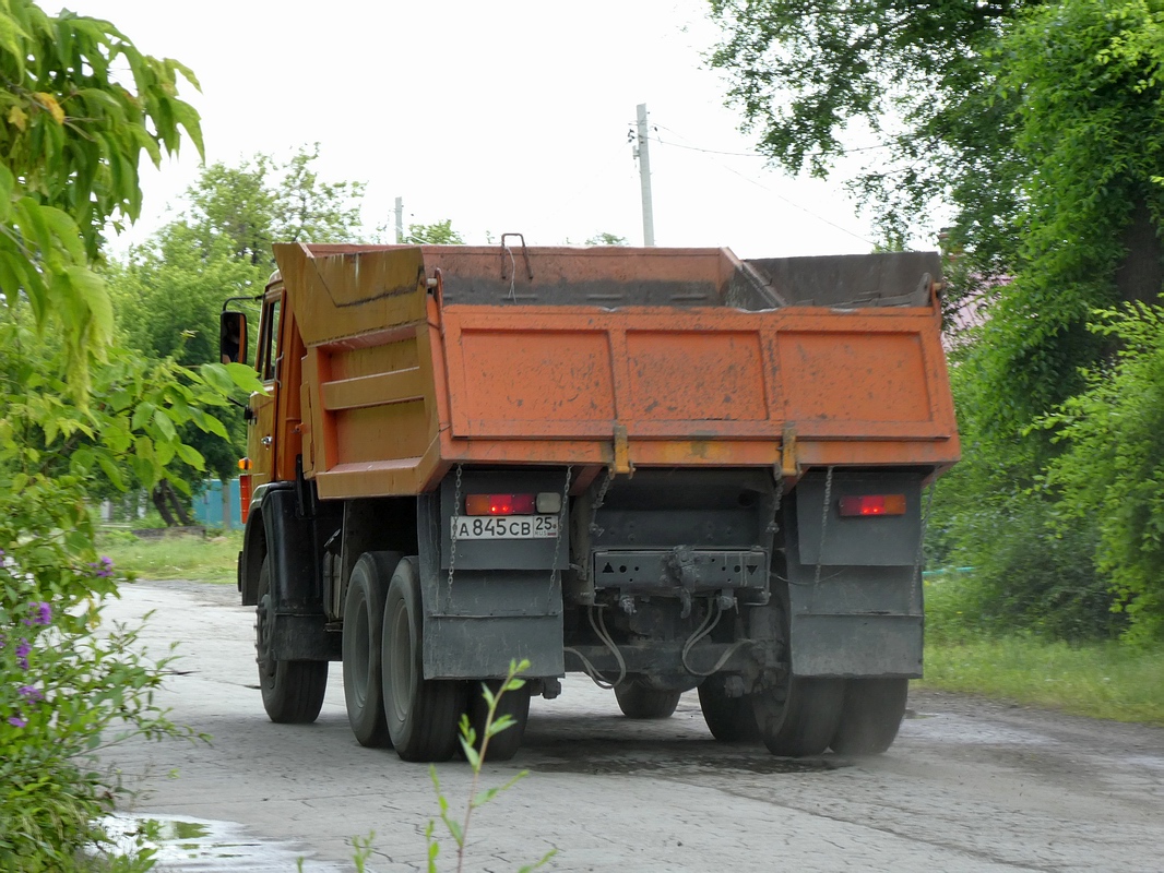 Приморский край, № А 845 СВ 25 — КамАЗ-55111 [551110]