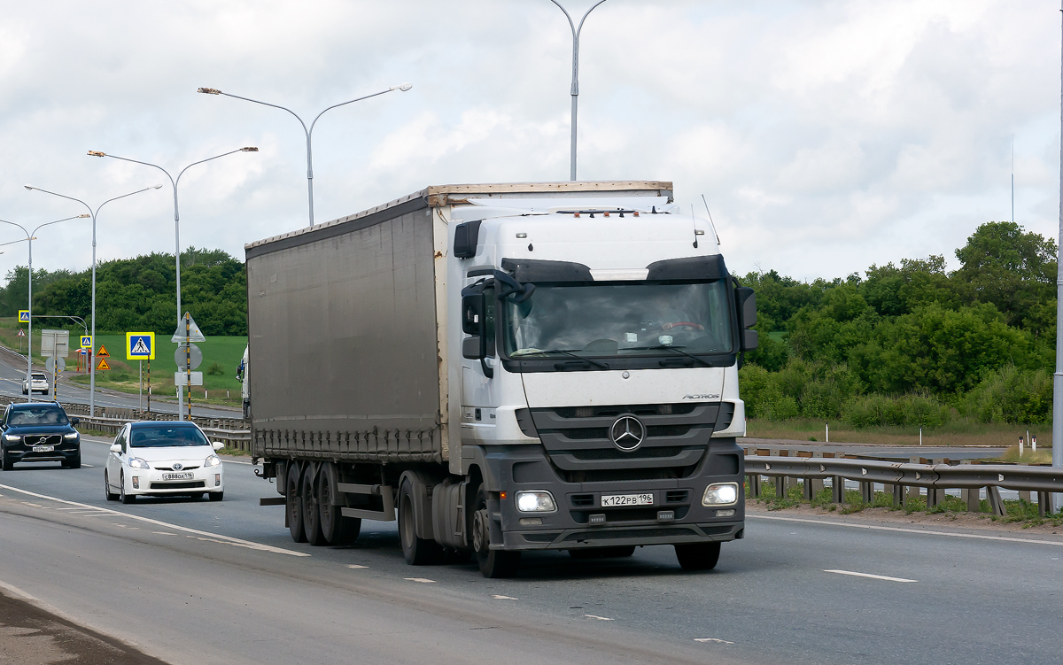 Свердловская область, № К 122 РВ 196 — Mercedes-Benz Actros '09 1844 [Z9M]