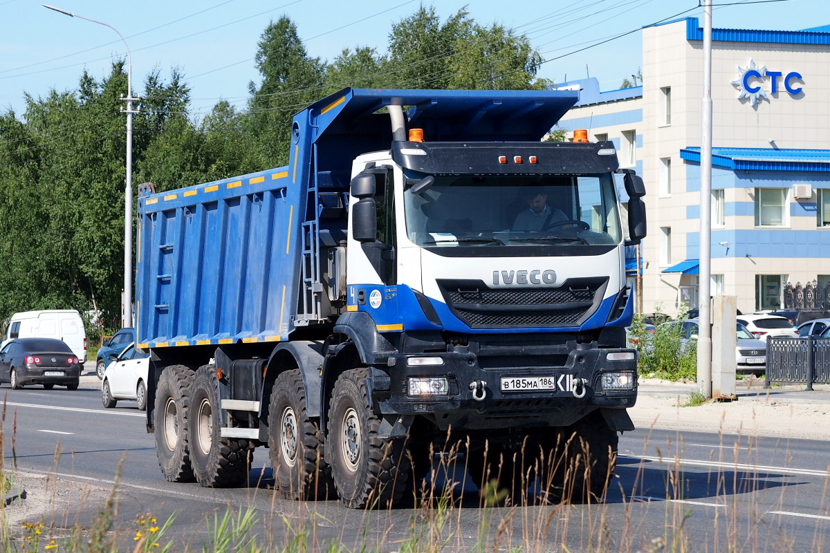 Ханты-Мансийский автоном.округ, № В 185 МА 186 — IVECO-AMT Trakker ('2013)