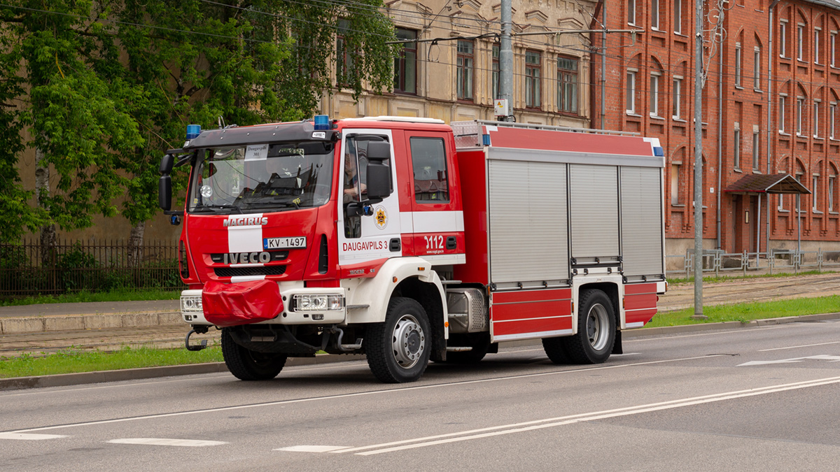 Латвия, № KV-1497 — IVECO EuroCargo ('2008)