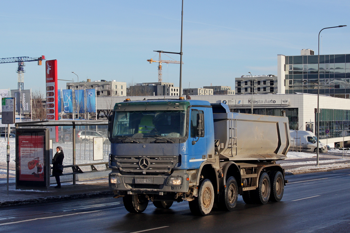 Литва, № LAH 675 — Mercedes-Benz Actros ('2003) 4141