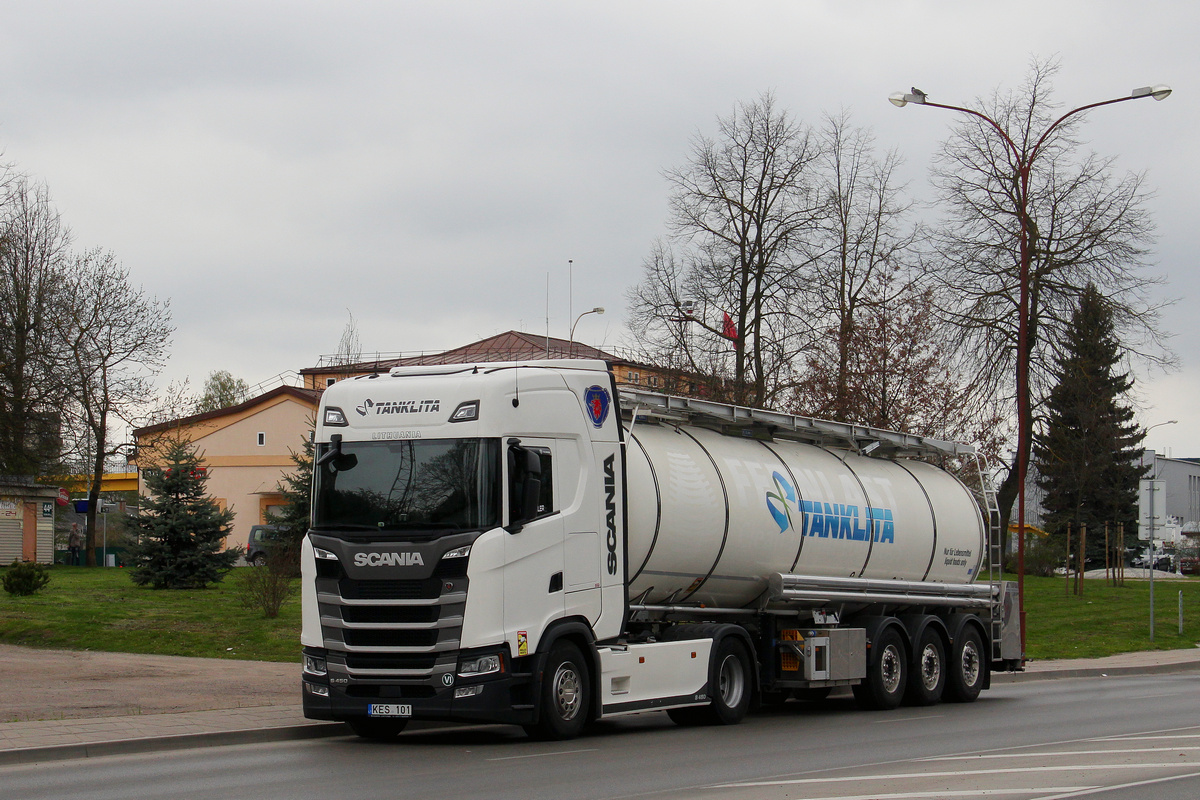 Литва, № KES 101 — Scania ('2016) S450