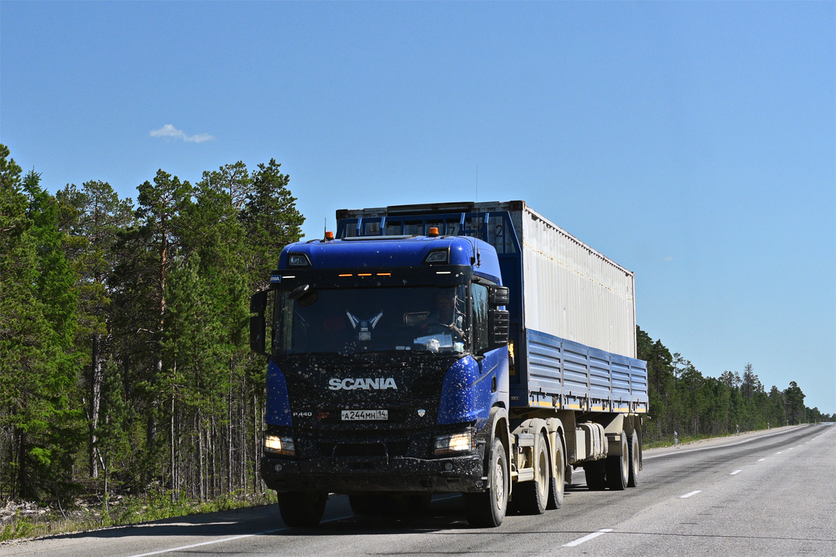 Саха (Якутия), № А 244 МН 14 — Scania ('2016) P440