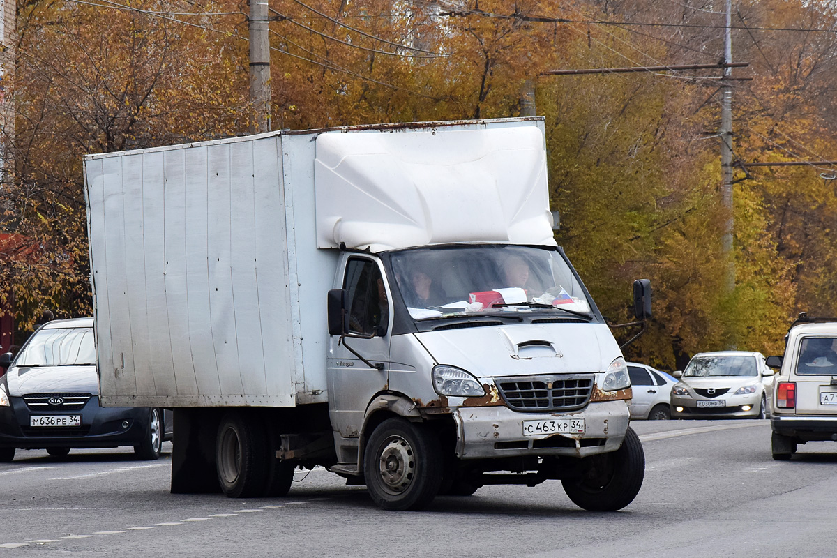 Волгоградская область, № С 463 КР 34 — ГАЗ-33104 "Валдай"