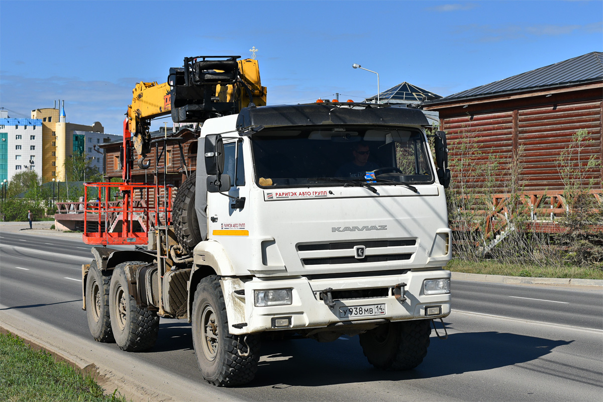 Саха (Якутия), № У 938 МВ 14 — КамАЗ-43118-50