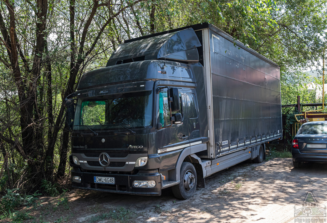 Польша, № DWL AG48 — Mercedes-Benz Atego 824