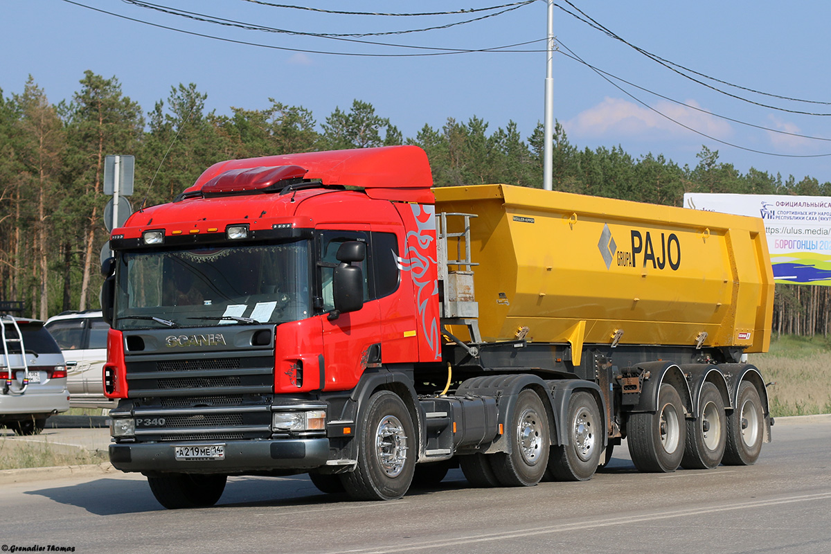 Саха (Якутия), № А 219 МЕ 14 — Scania ('1996) P340