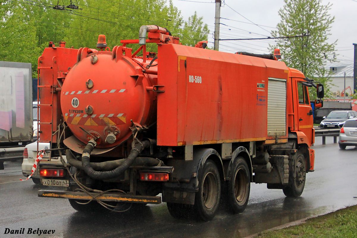 Кировская область, № Х 010 ОТ 43 — КамАЗ-65115 (общая модель)