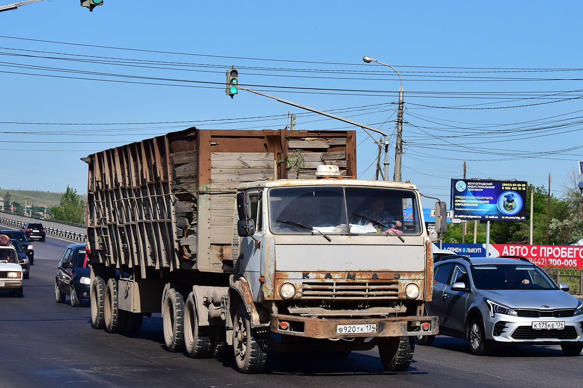 Волгоградская область, № В 920 ТК 134 — КамАЗ-5410