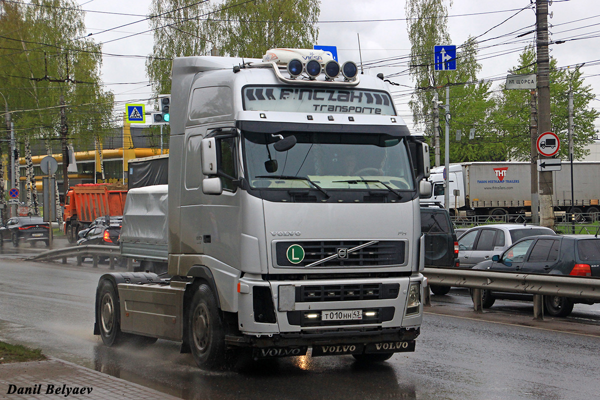 Кировская область, № Т 010 НН 43 — Volvo ('2002) FH12.440