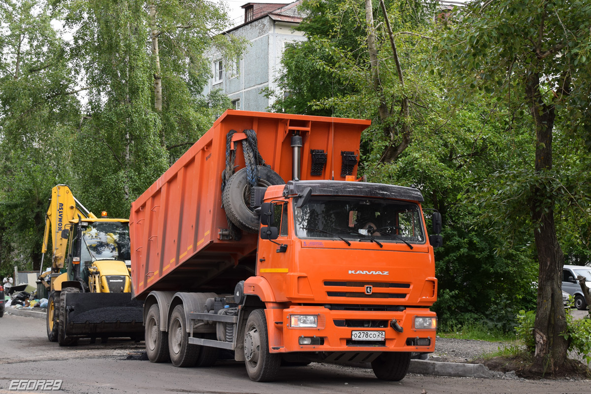 Архангельская область, № О 278 СО 29 — КамАЗ-6520-53