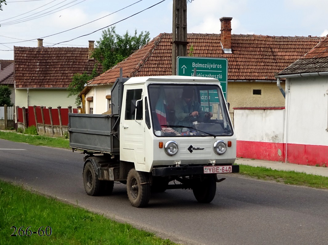 Венгрия, № YBE-640 — Multicar M25 (общая модель)