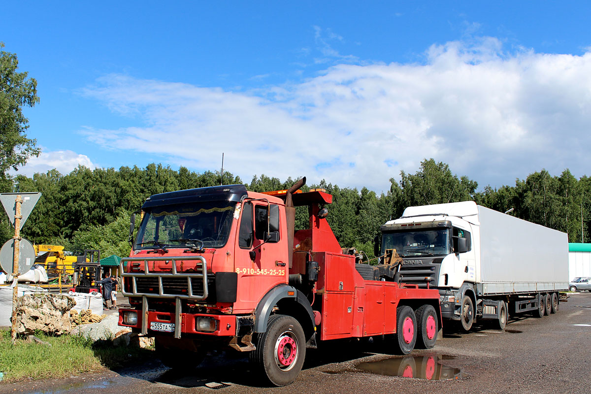 Калужская область, № Н 555 ТА 40 — Mercedes-Benz NG (общ. мод.)