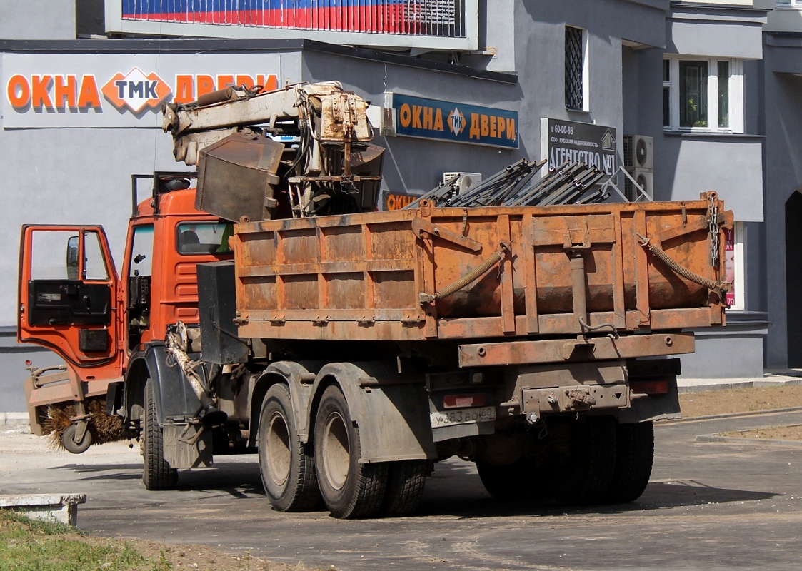 Псковская область, № У 383 ВО 60 — КамАЗ-53229-02 [53229C]