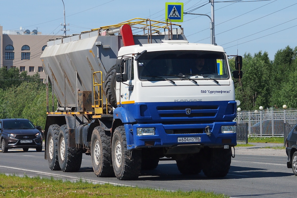 Ханты-Мансийский автоном.округ, № А 604 УО 186 — КамАЗ-63501-52 [635015]